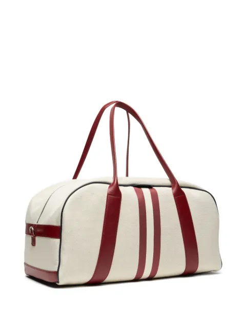 Bally Tennis Collection canvas duffle bag