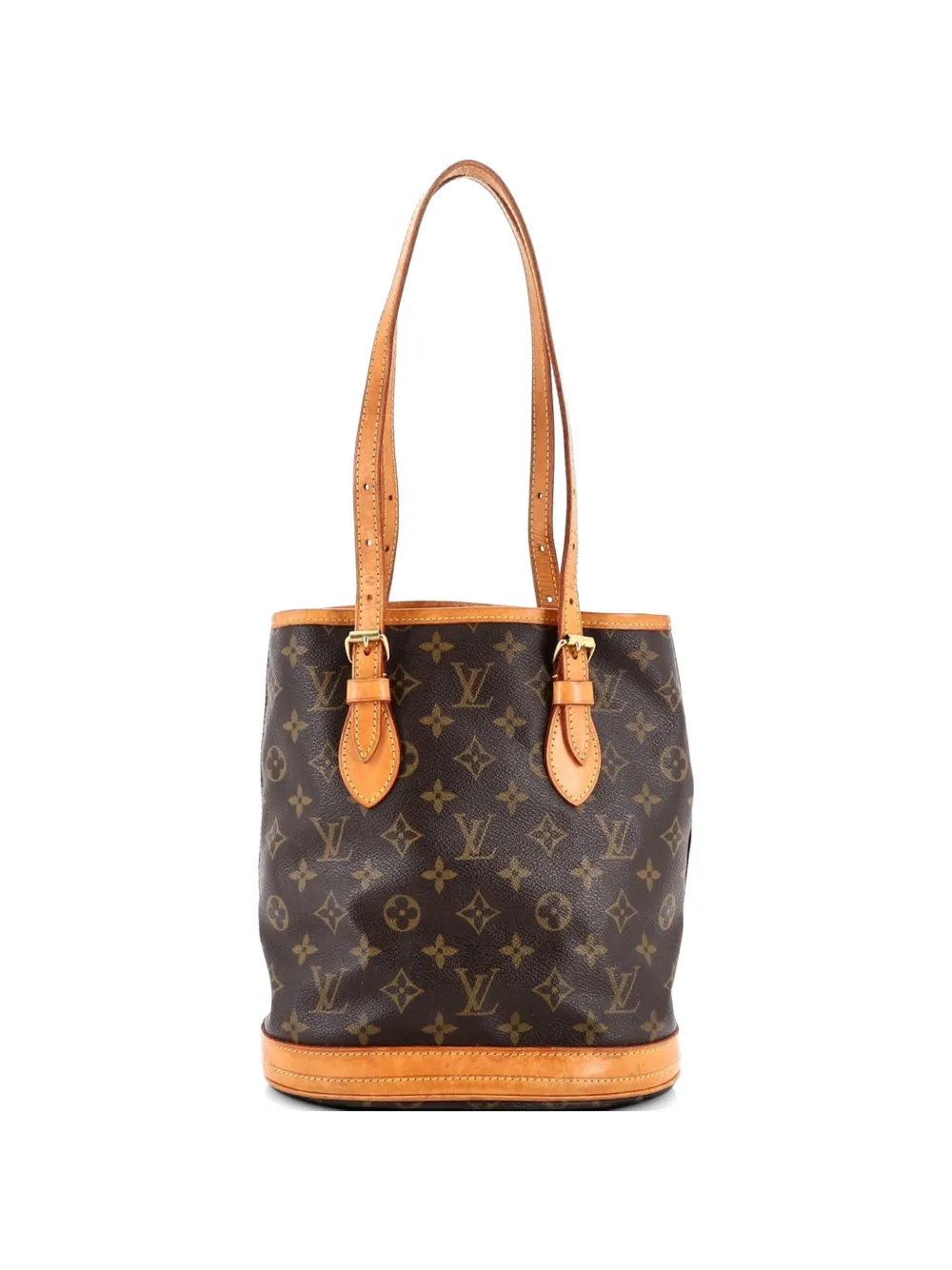 Louis Vuitton Pre-Owned Petit Monogram Canvas bucket bag - Brown