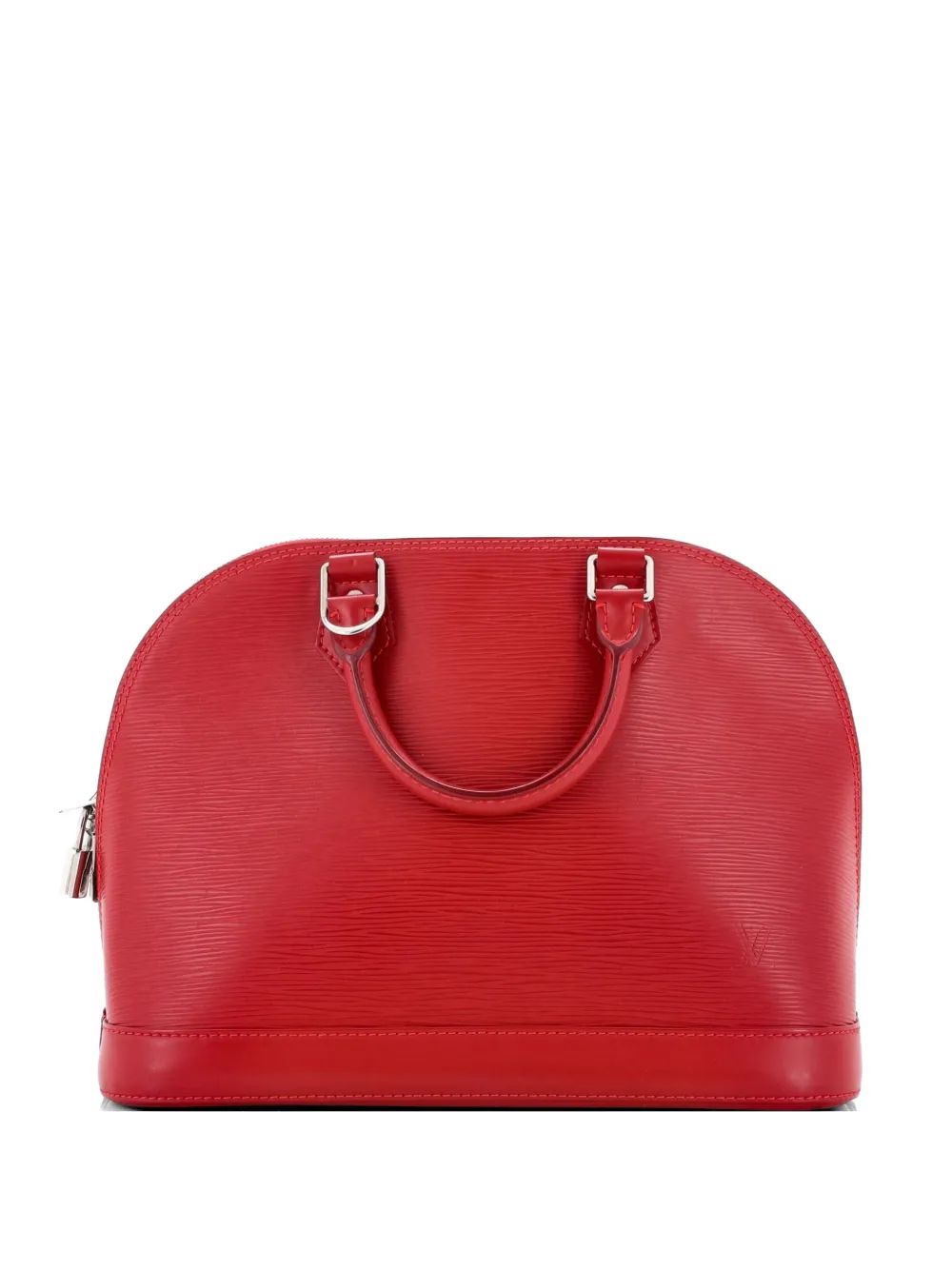 Louis Vuitton Pre-Owned Alma Handbag Epi Leather PM satchel - Red