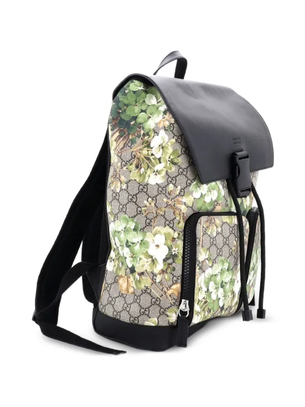 Gucci Pre-Owned Buckle Blooms Print GG Coated Canvas And  display picture 2