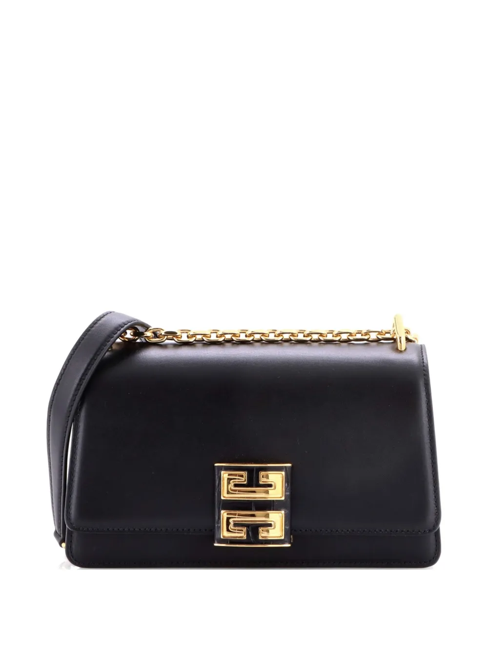 Givenchy Pre-Owned 4G Cube Chain Top Handle Bag Leather Small shoulder bag - Nero