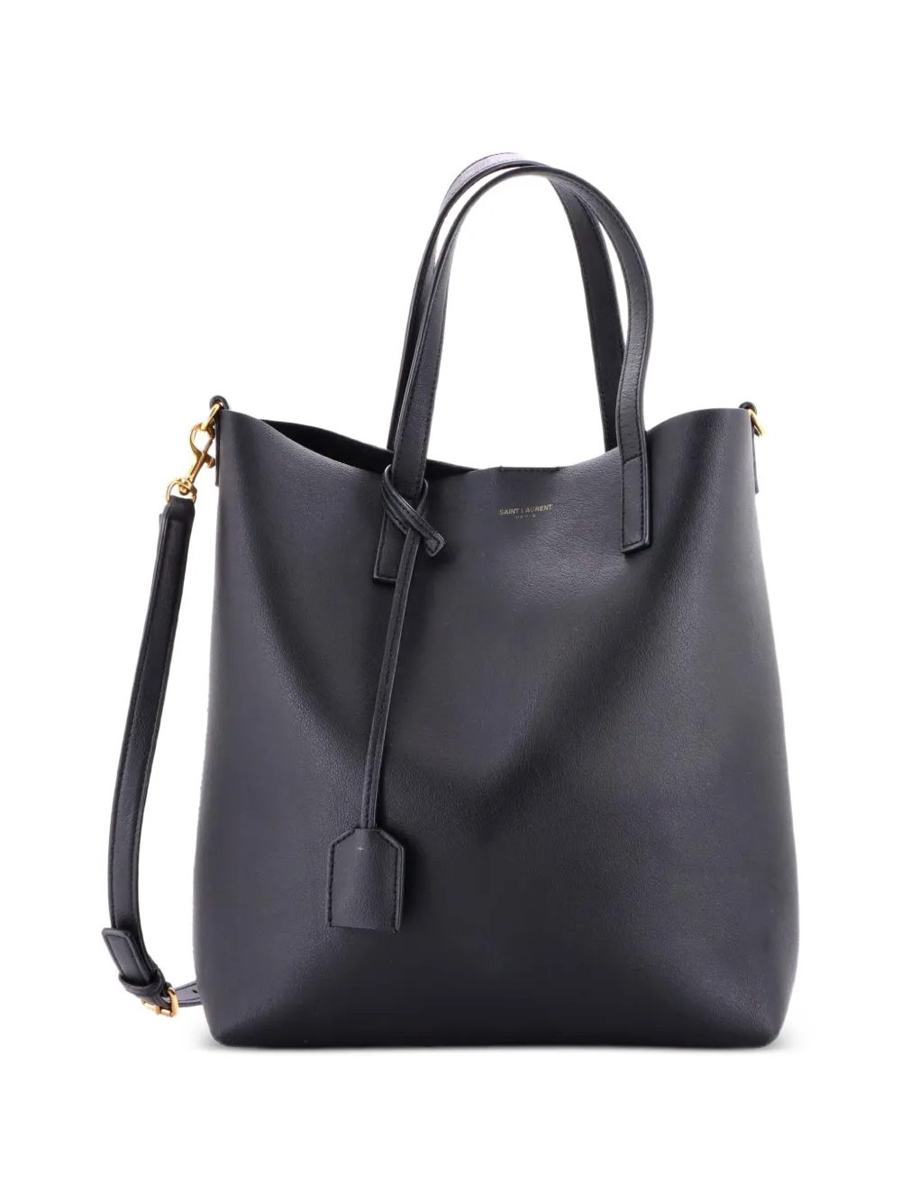 Saint Laurent Pre-Owned Shopper Leather Toy tote bag - Nero