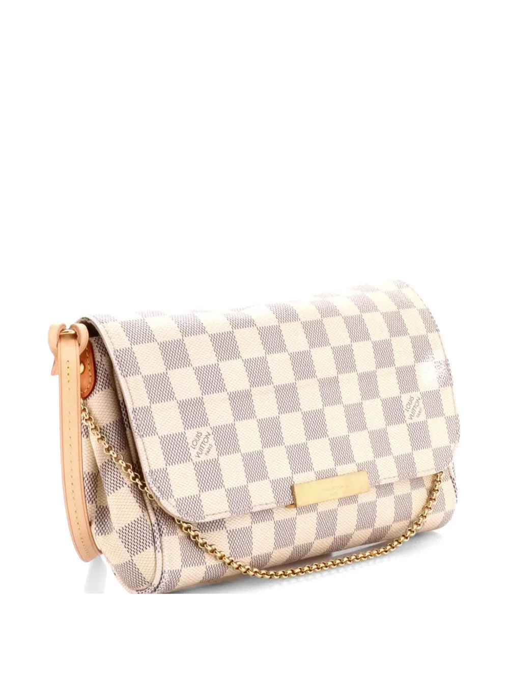 Louis Vuitton Pre-Owned Favorite Handbag Damier MM crossbody bag - Bianco