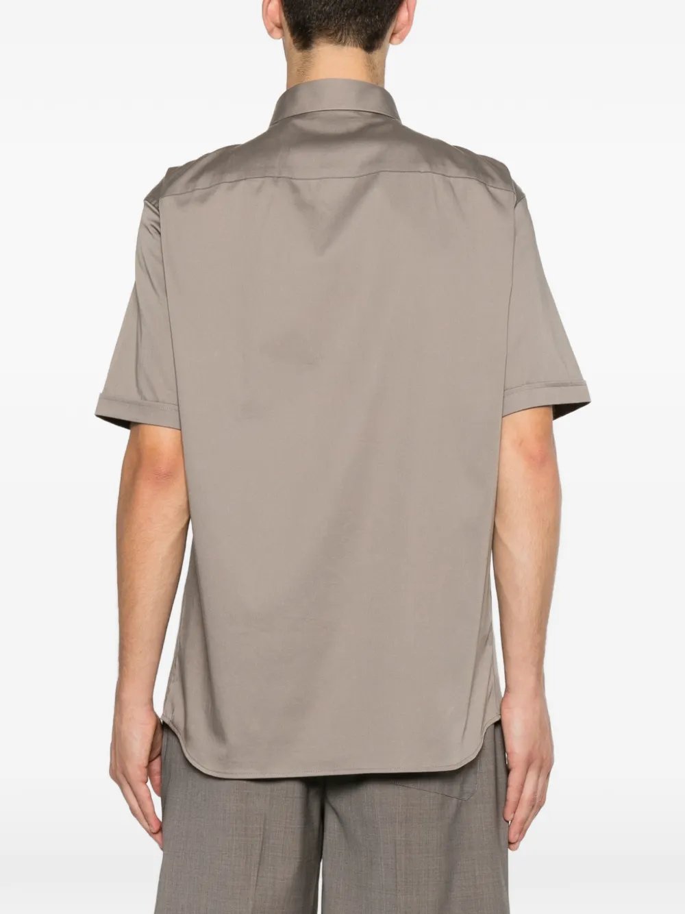 Emporio Armani Button-down overhemd Grijs