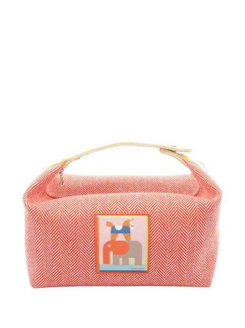 Hermès Pre-Owned cosmetiquera Bride A Brac grande de lona 2010-2026