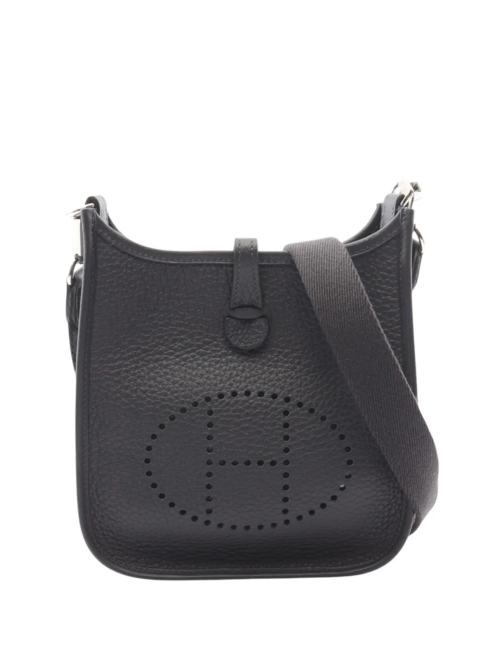 Hermès Pre-Owned 2025 Clemence Amazone Evelyne TPM 16 crossbody bag - Blu