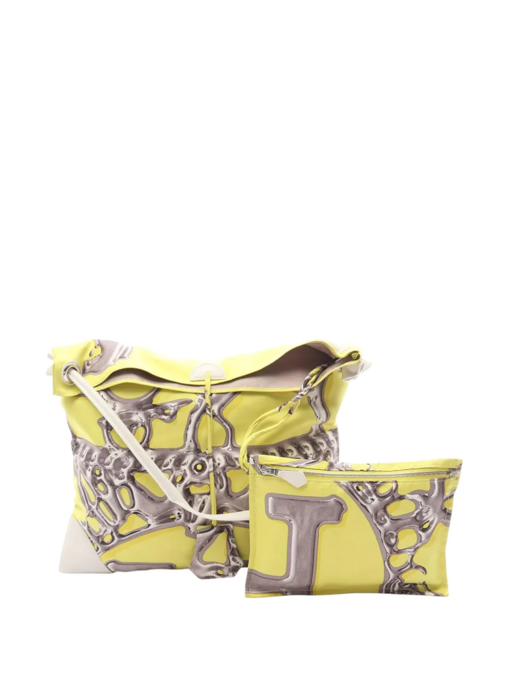Hermès Pre-Owned 2011 Vif Argent Silky City 33 crossbody bag - Giallo
