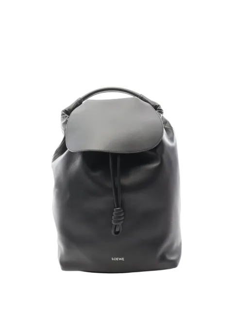 Loewe Pre-Owned mochila Flamenco de piel 2010-2026