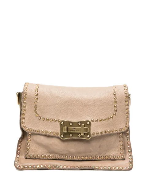 Campomaggi Agnese stud-embellished leather cross body bag