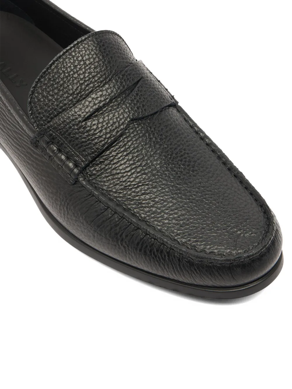 Bally Cronus leather loafers Zwart