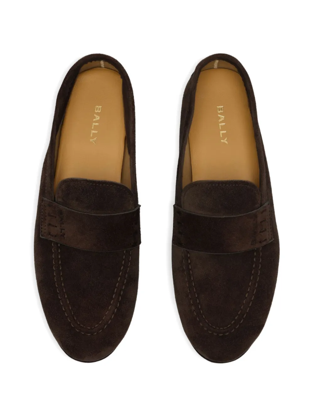 Bally Elios suede loafers Bruin