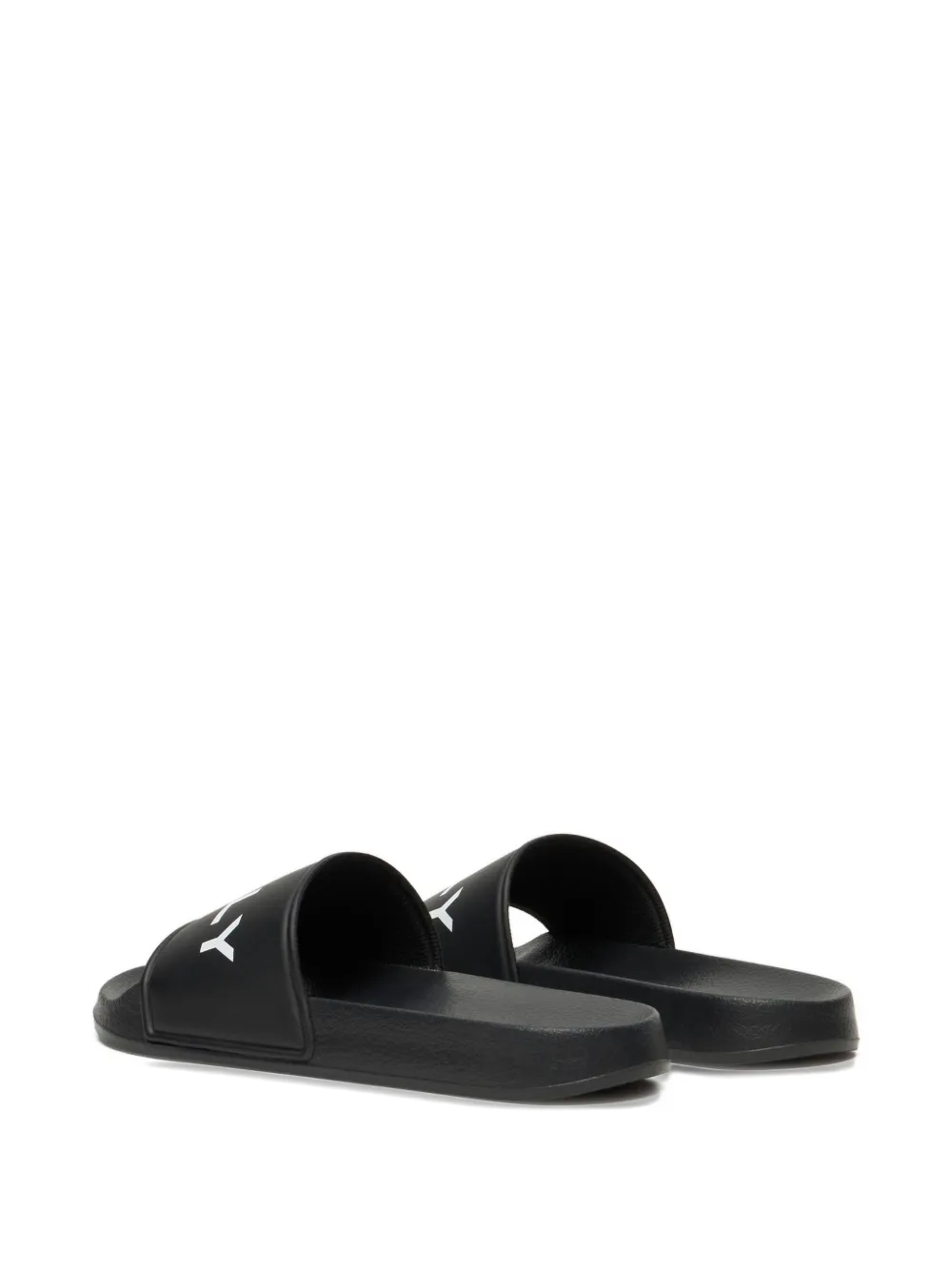 Bally logo-print slides Zwart