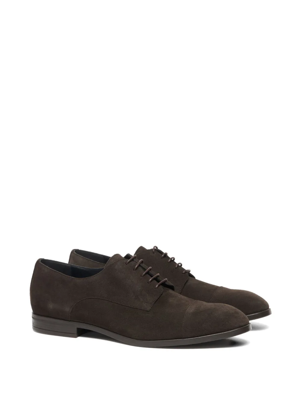 Bally Onizy suede Derby shoes Bruin