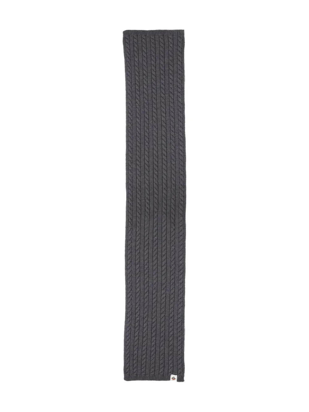 Bally Scarf in Dark Grey Wool - Grigio