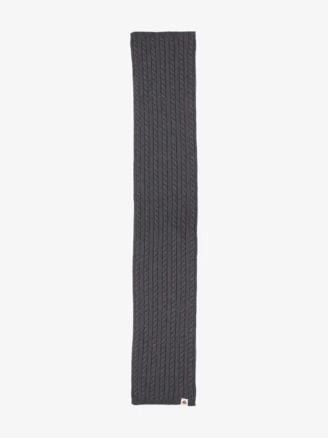 Bally cable-knit wool scarf