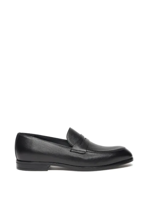 Bally Onizy grained leather loafers