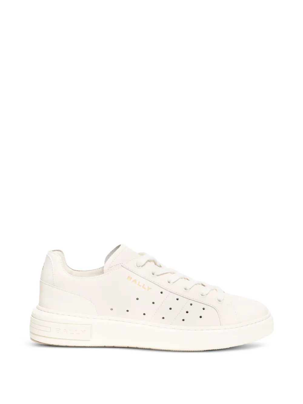 Bally Lift lace-up leather sneakers - Weiß