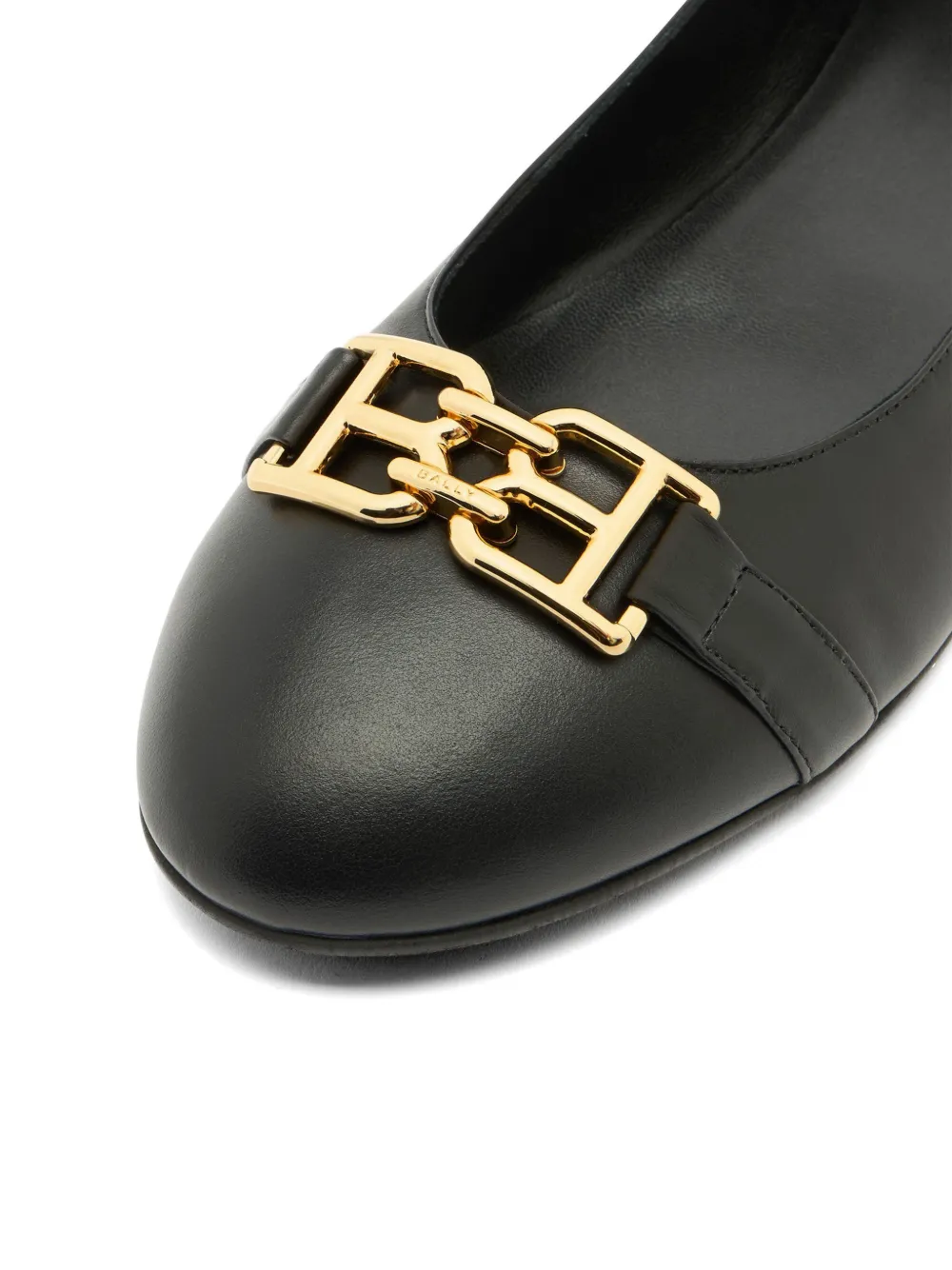 Bally レザー フラットシューズ | ブラック | FARFETCH JP