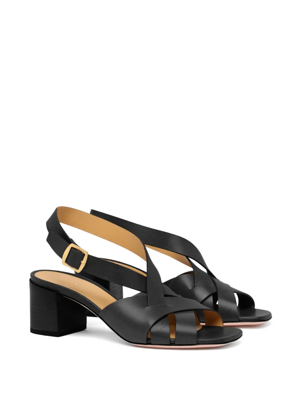 Bally Essence crossover-strap sandals Zwart
