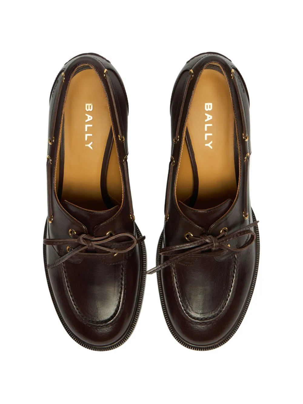 Bally Saule lace-up heeled pumps Bruin