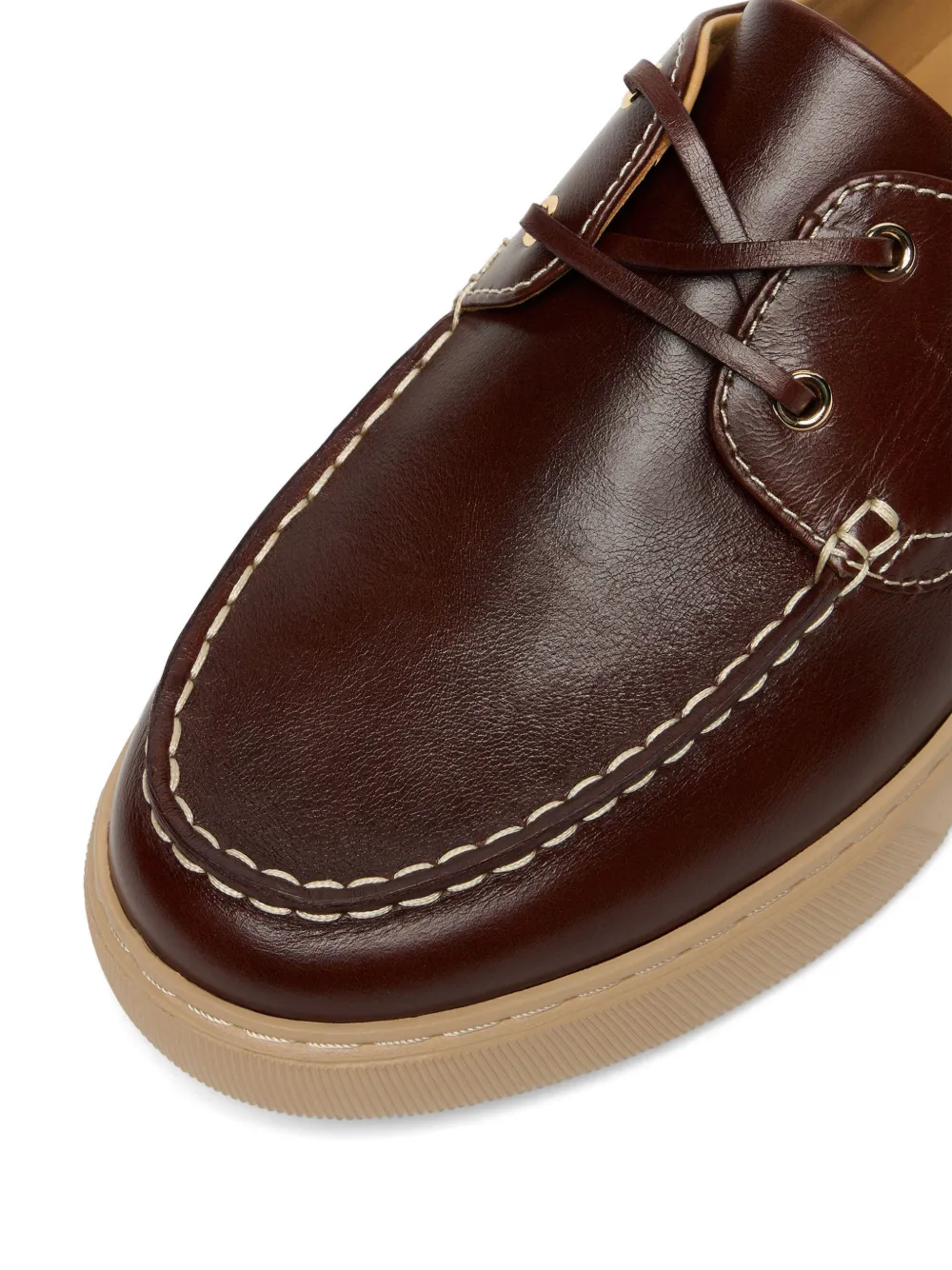 Bally Lift bootschoenen met contrasterend stiksel Bruin