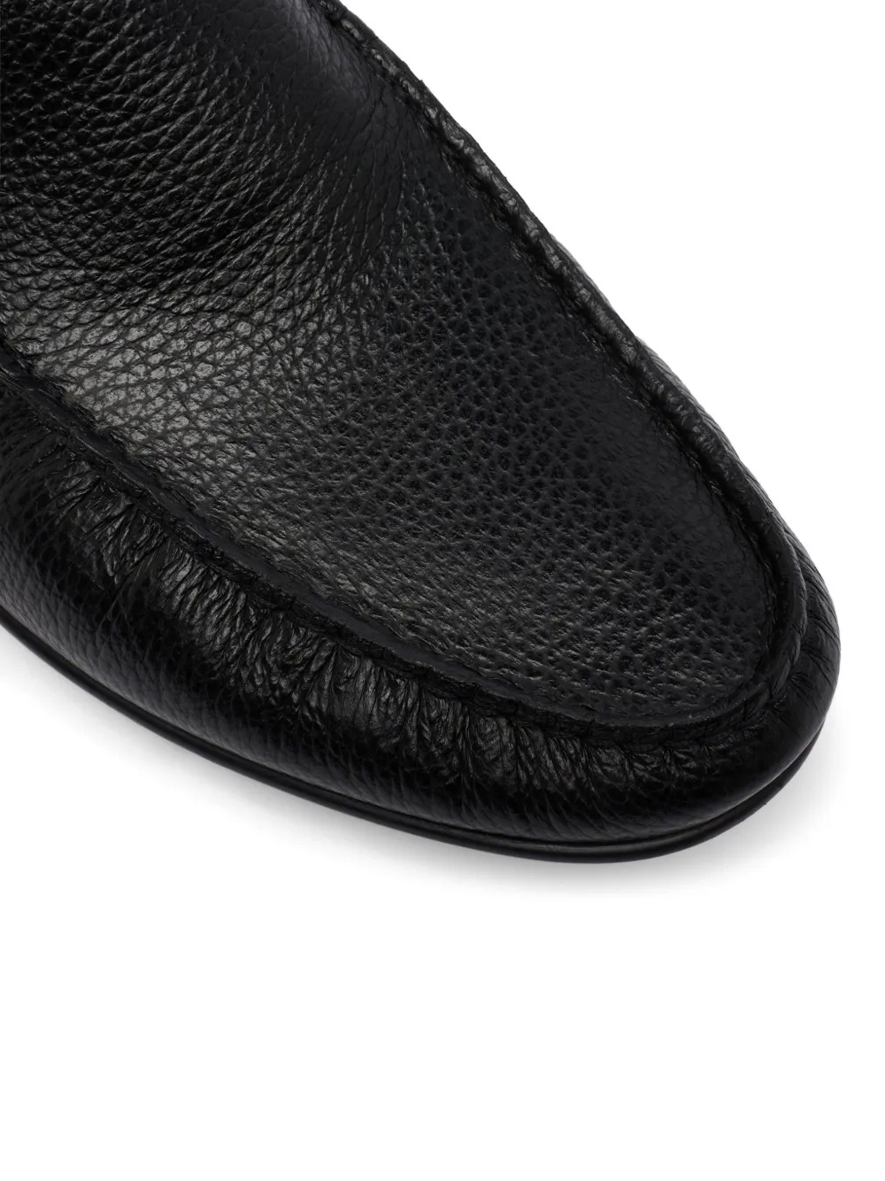 Bally Axony leather loafers Zwart