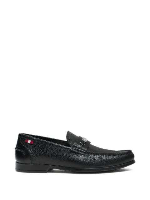 Bally Cronus grained leather loafers