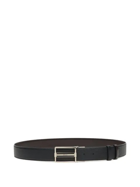 Bally reversible adjustable leather belt