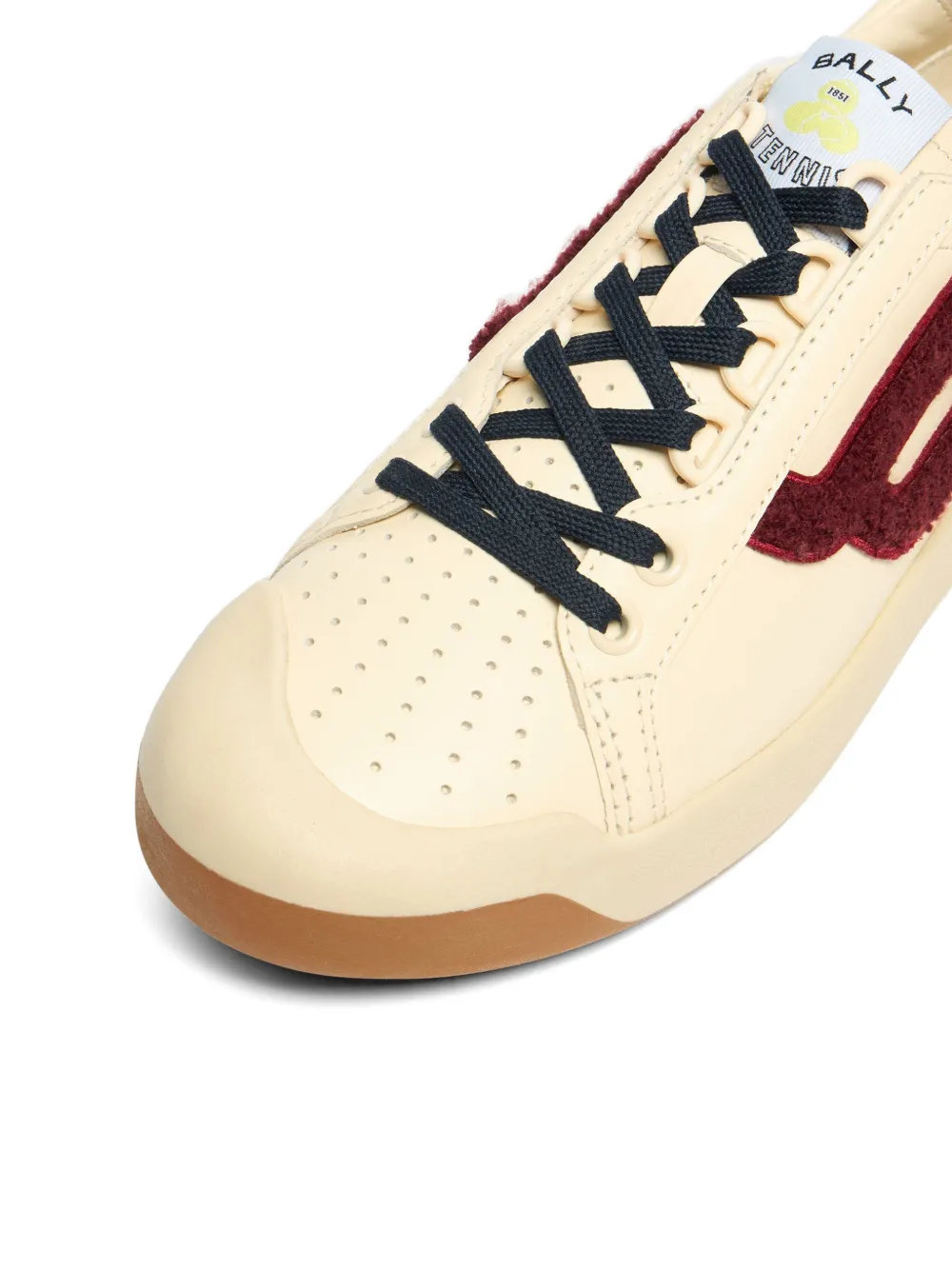 Bally Tennis Collection leather sneakers Beige