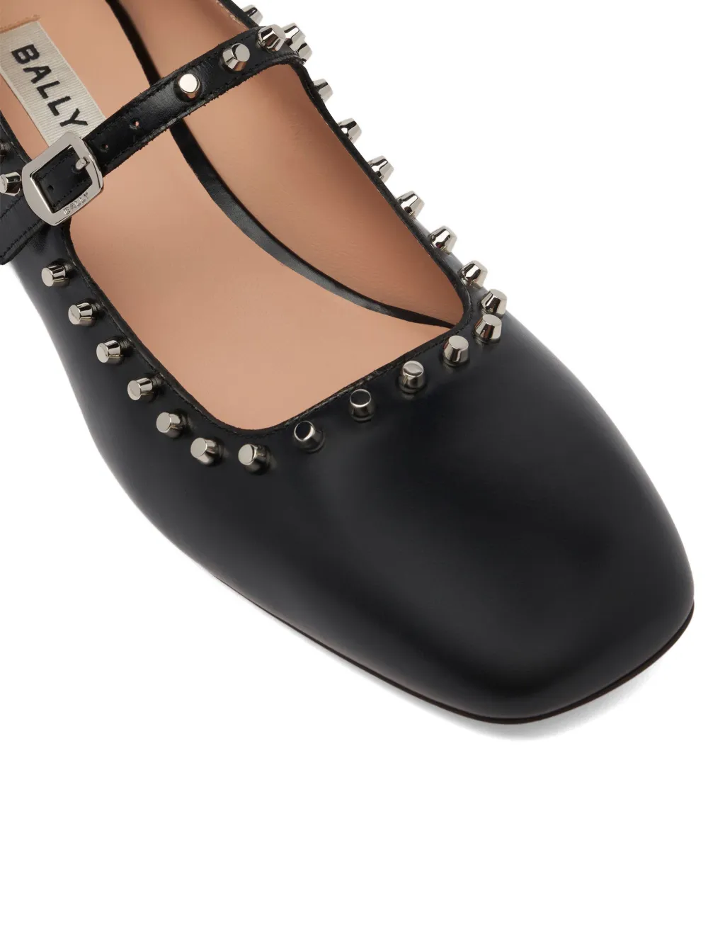 Bally rina stud-embellished pumps Zwart