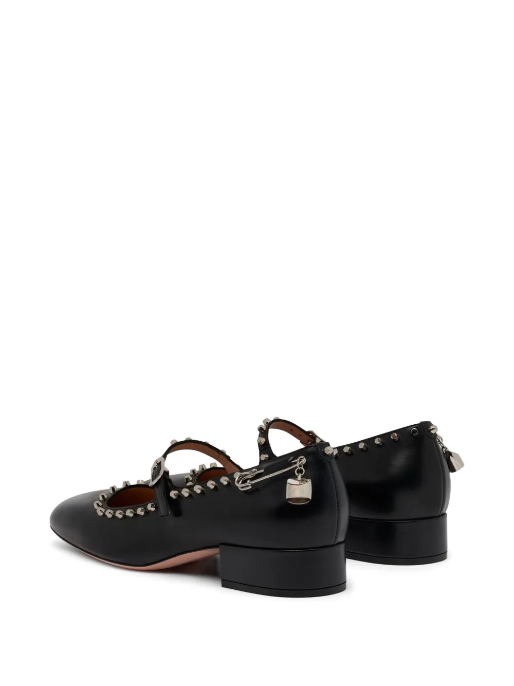 Bally rina stud-embellished pumps Zwart