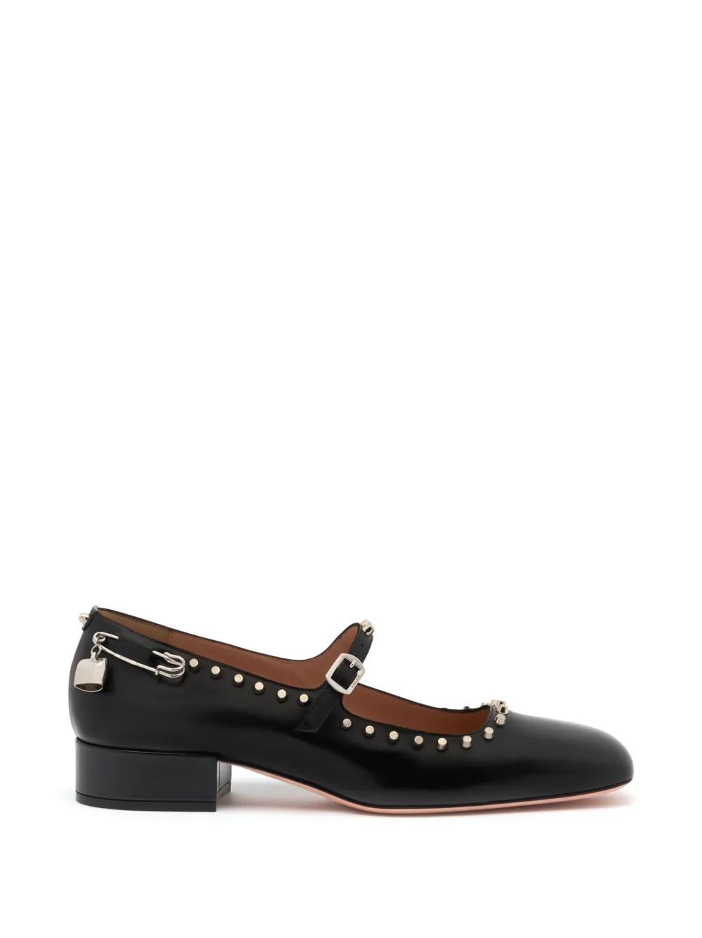 Bally Ballyrina stud-embellished pumps - Schwarz