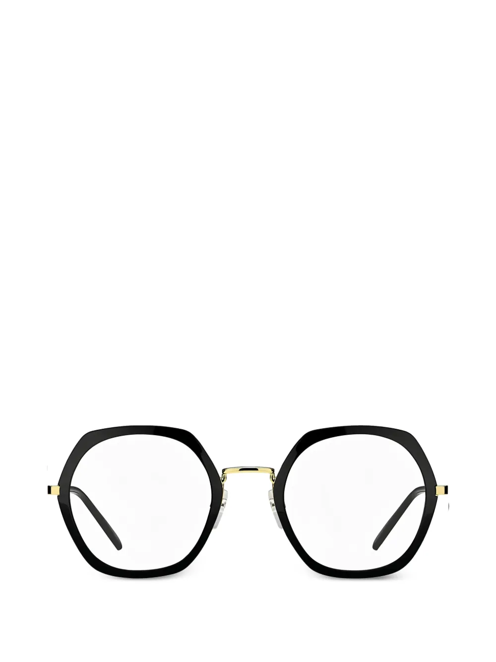 Marc Jacobs Eyewear geometric full-rim glasses - Schwarz