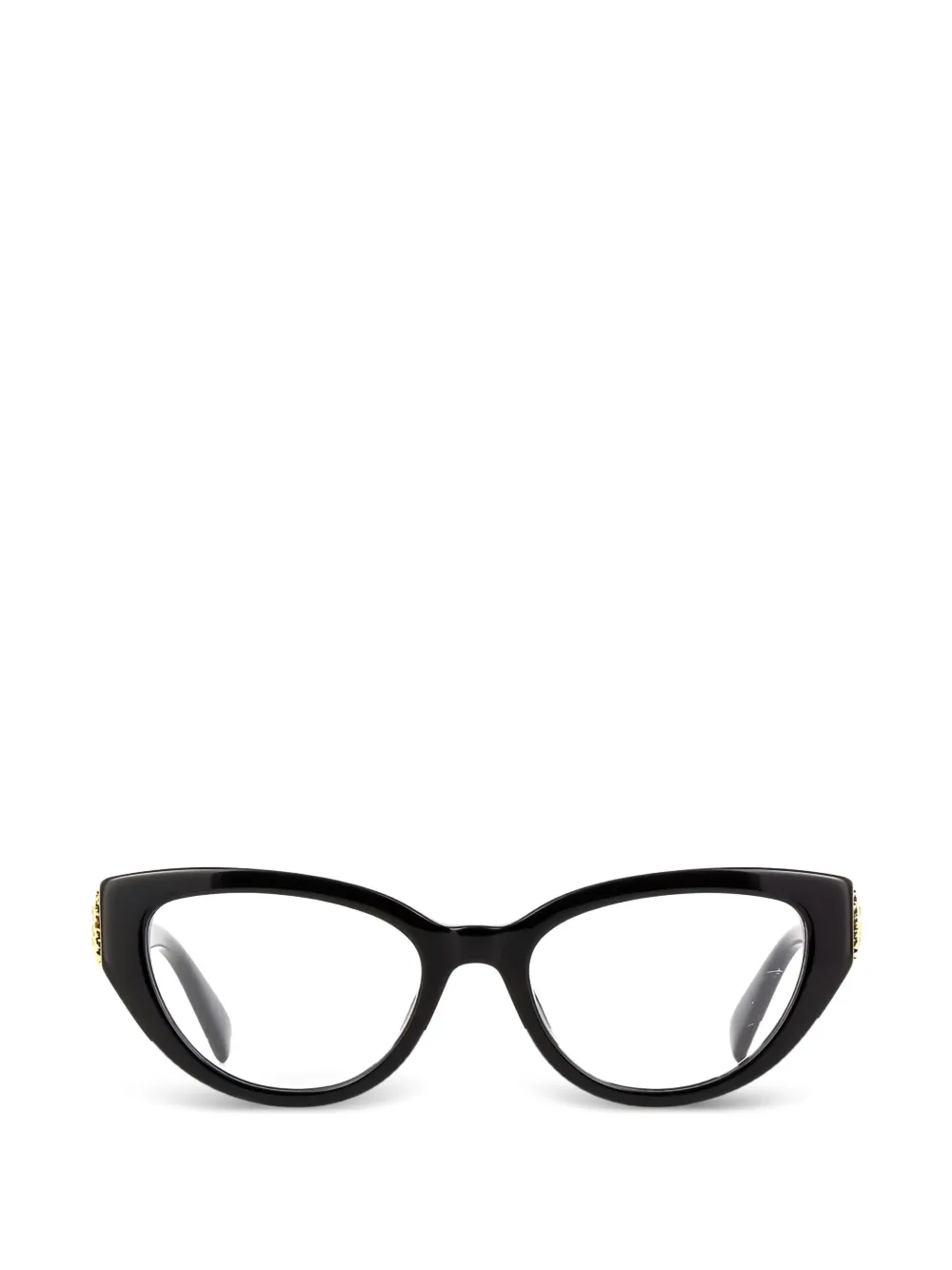 Moschino cat-eye-frame glasses - Schwarz
