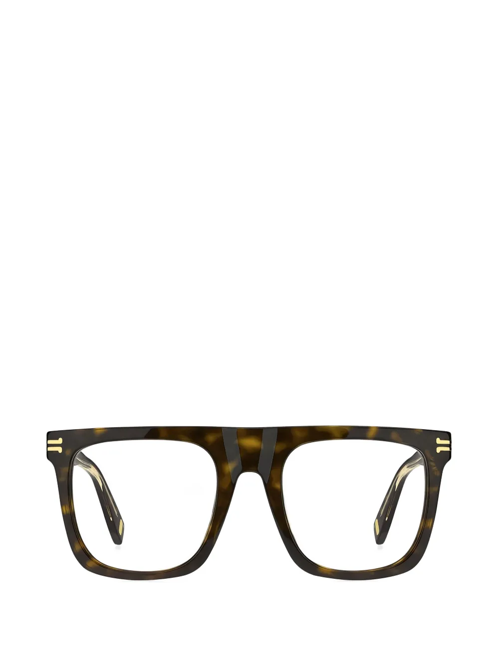 Marc Jacobs square-frame glasses - Marrone