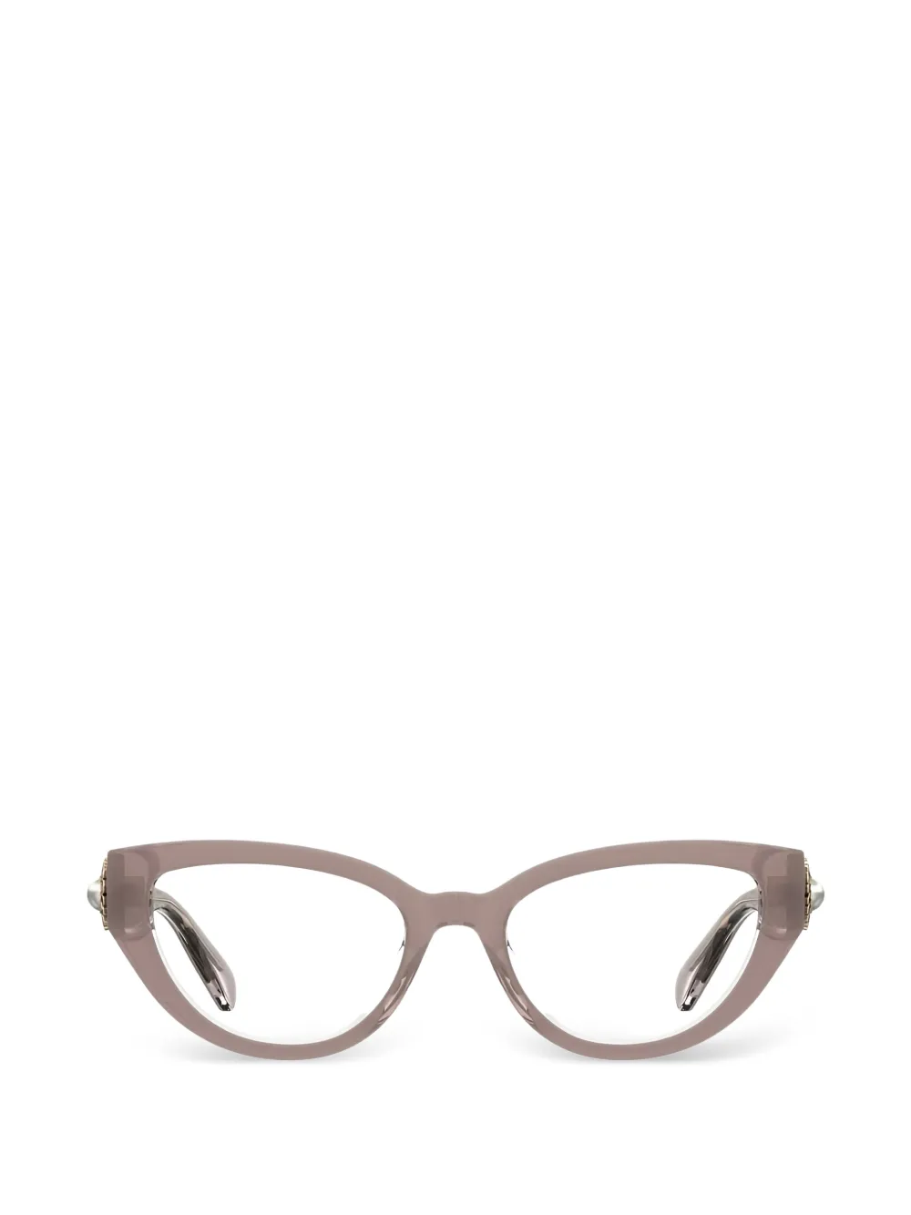 Moschino cat-eye full-rim glasses - Rosa