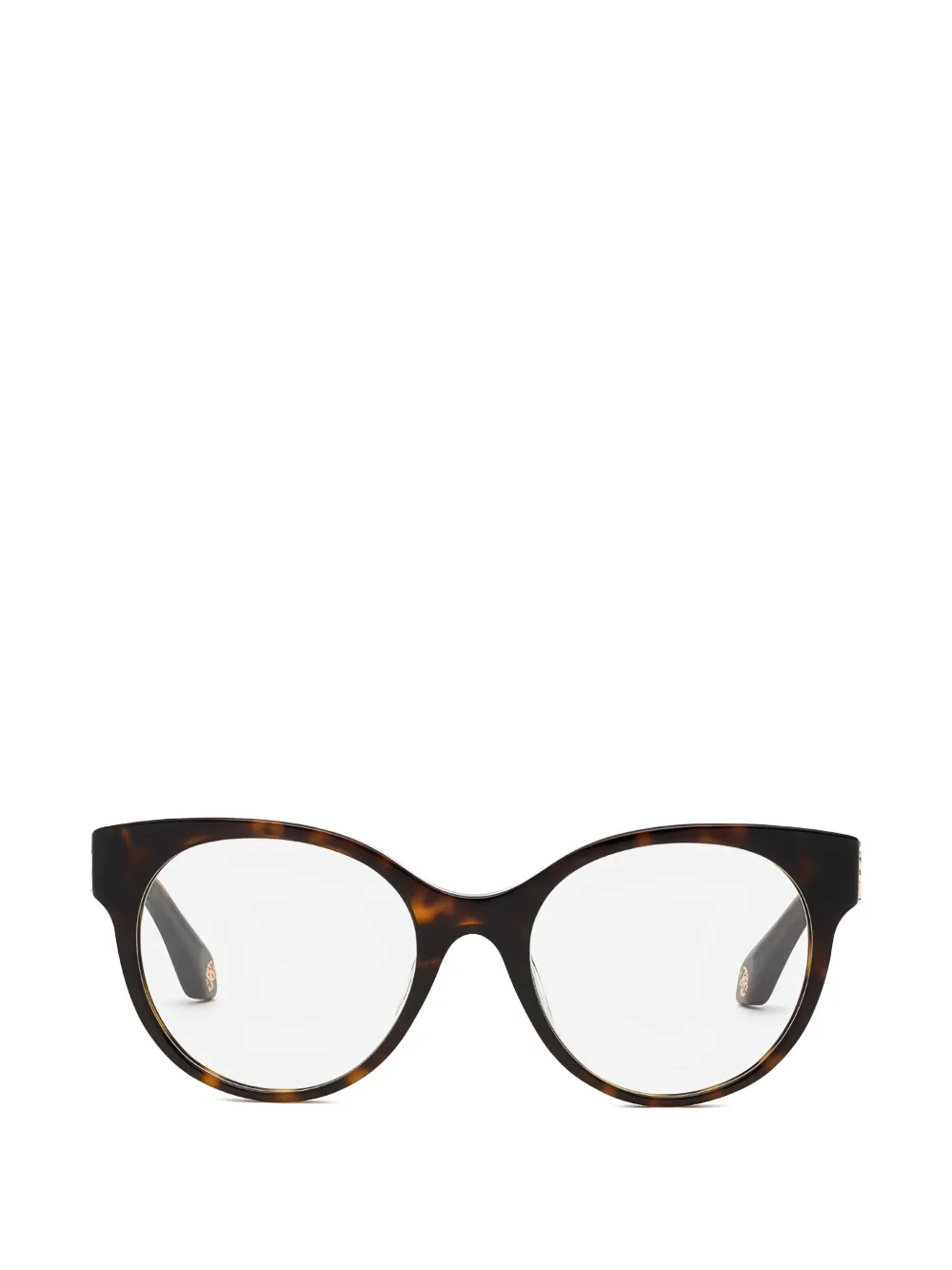 Roberto Cavalli round-frame glasses - Braun