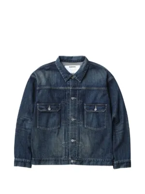 OUR LEGACY パッチポケット デニムジャケット | ブルー | FARFETCH JP