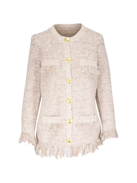 L'Agence Kastoria fringed jacket
