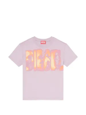 Diesel T-Ele T-Shirt | Pink | FARFETCH