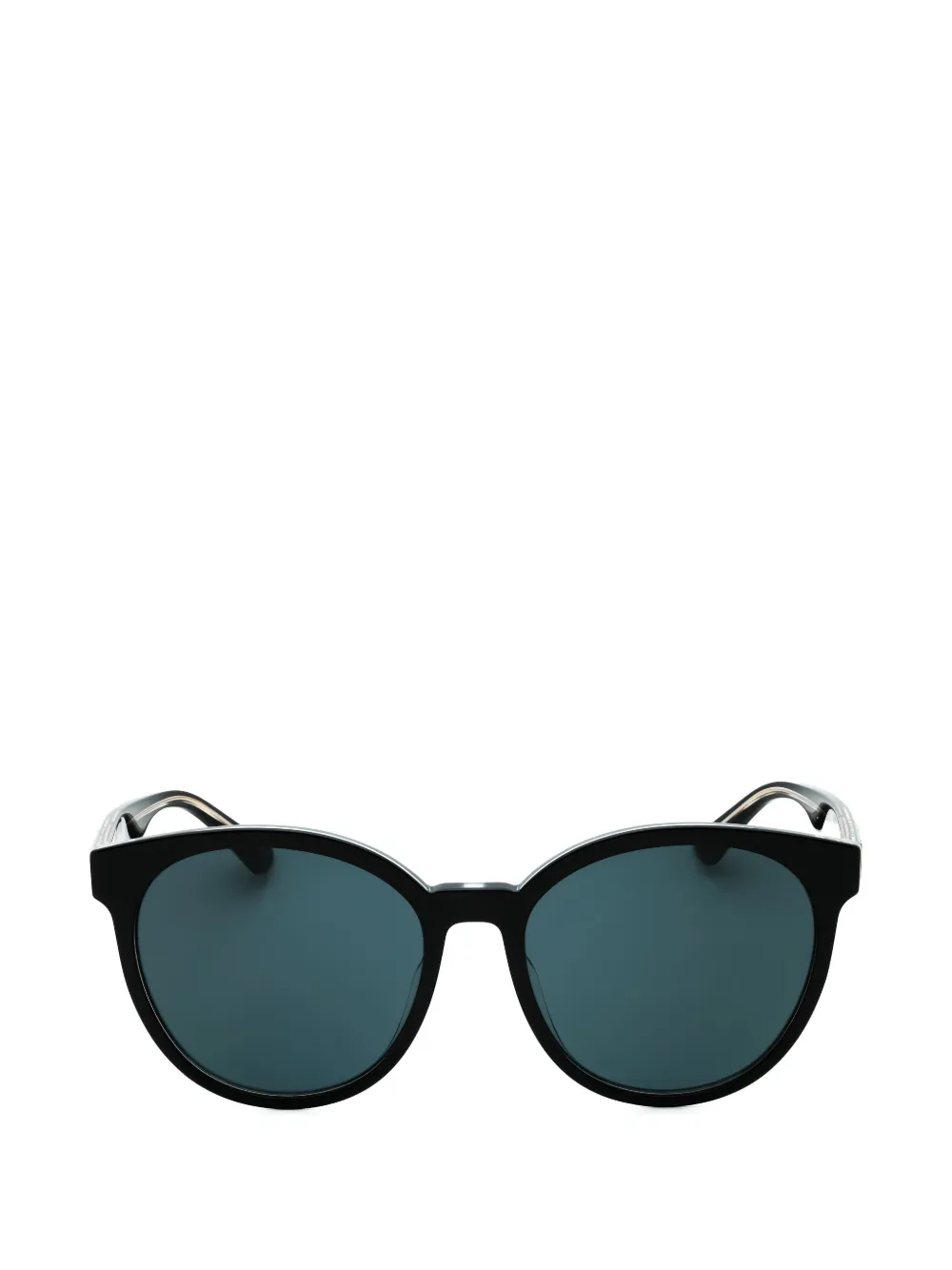 Moschino full rim round sunglasses - Nero