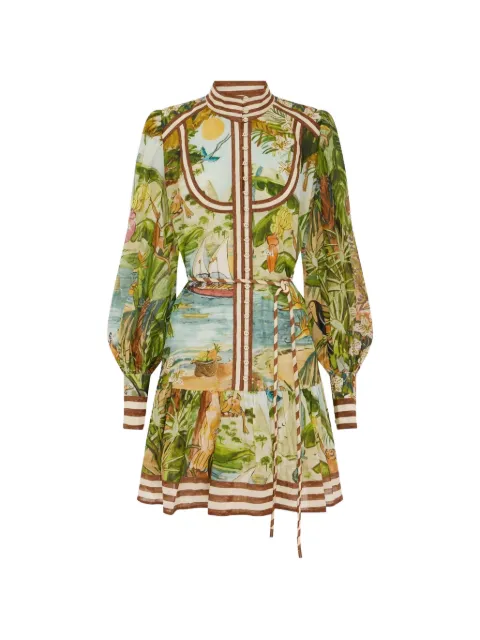 ALEMAIS Toucan Tango mini dress