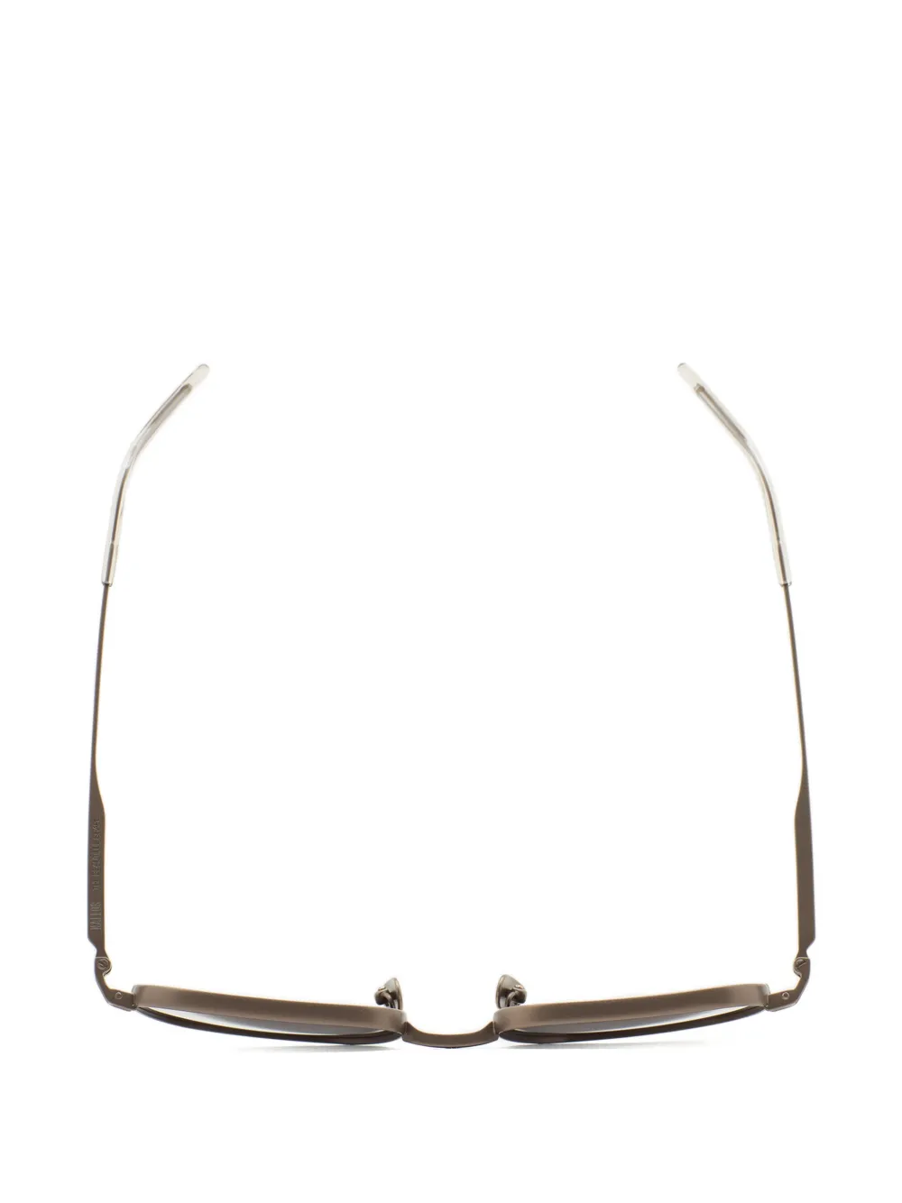  Kaleos Gafas De Sol Con Montura Rectangular - Marrón 