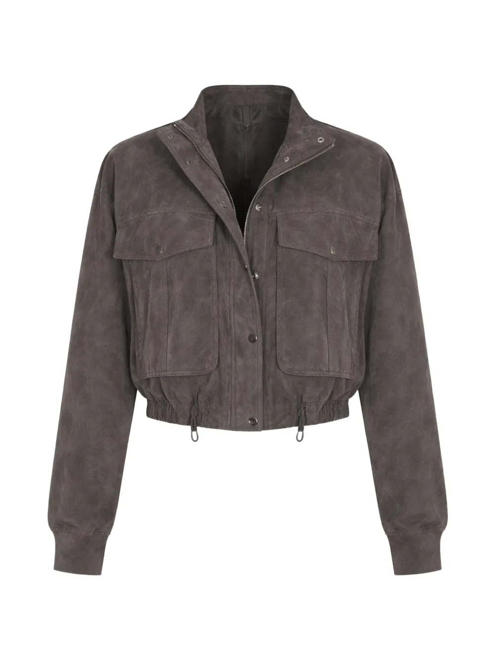 The Mannei pocket cropped jacket - Marrone