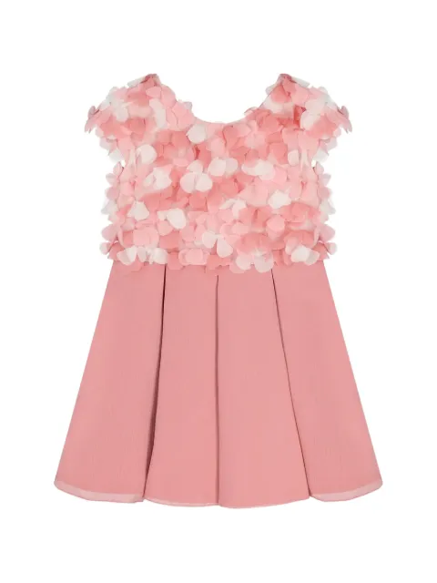 Abel & Lula floral appliqued dress