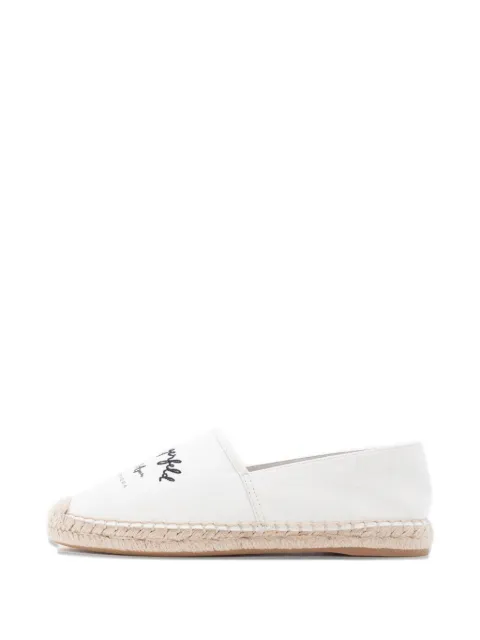 Karl Lagerfeld round-toe espadrilles