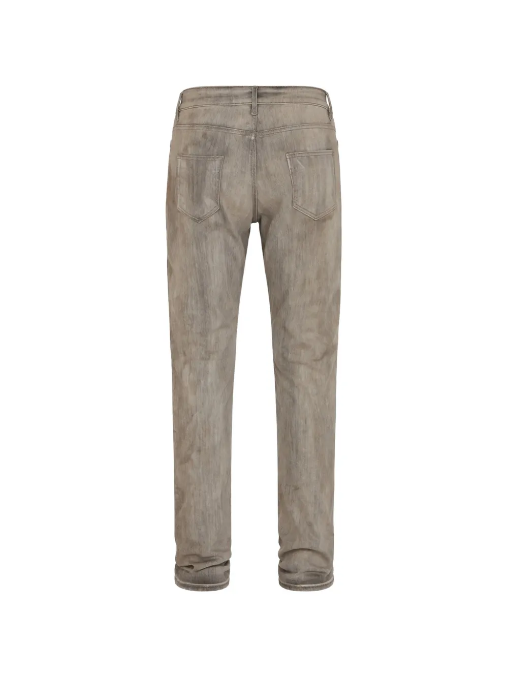 Rick Owens DRKSHDW Detroit jeans met vijf zakken Beige