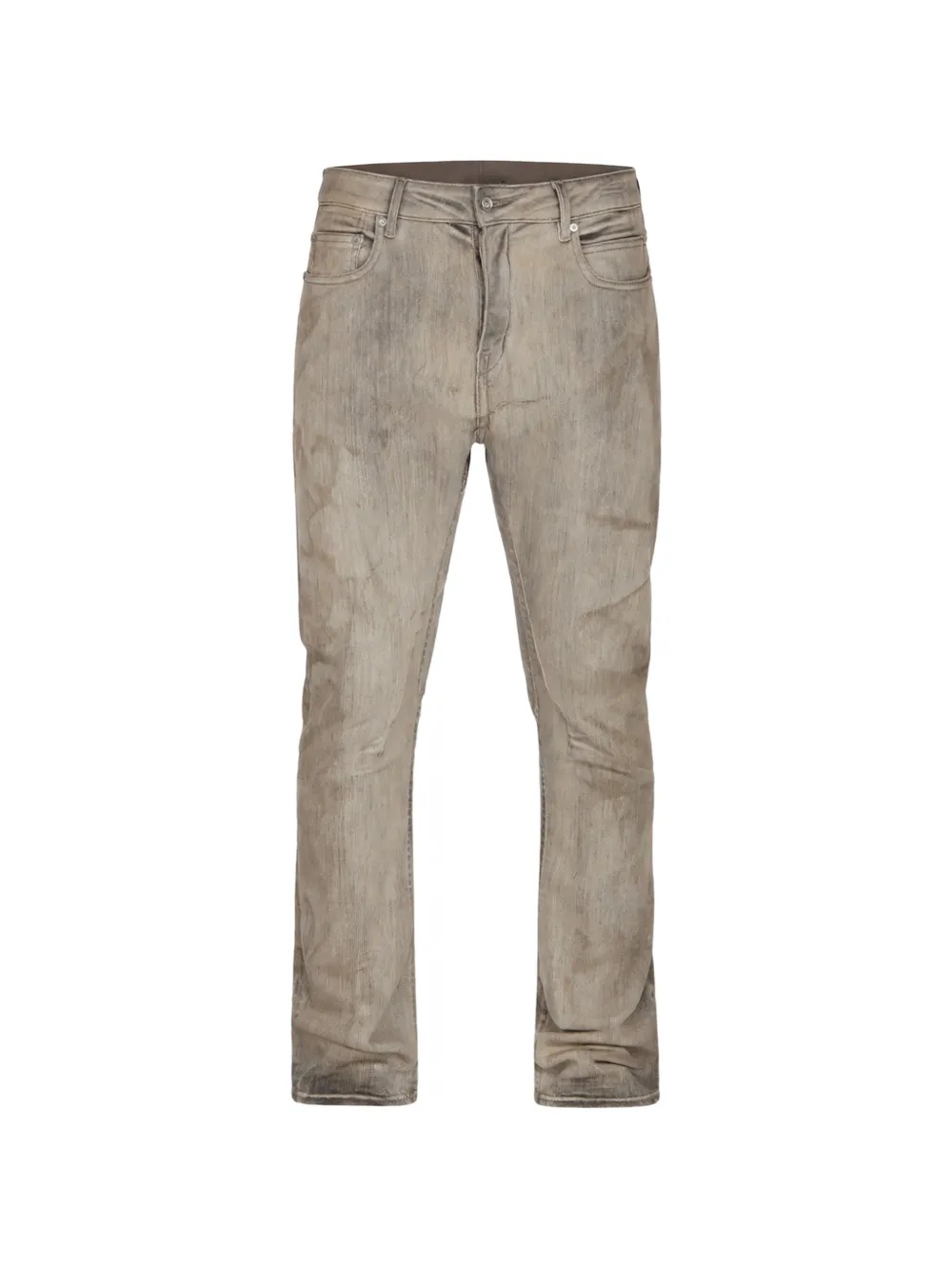 Rick Owens DRKSHDW Detroit five-pocket jeans - Toni neutri