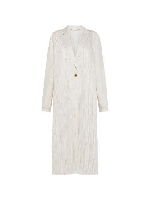 Seventy striped button coat