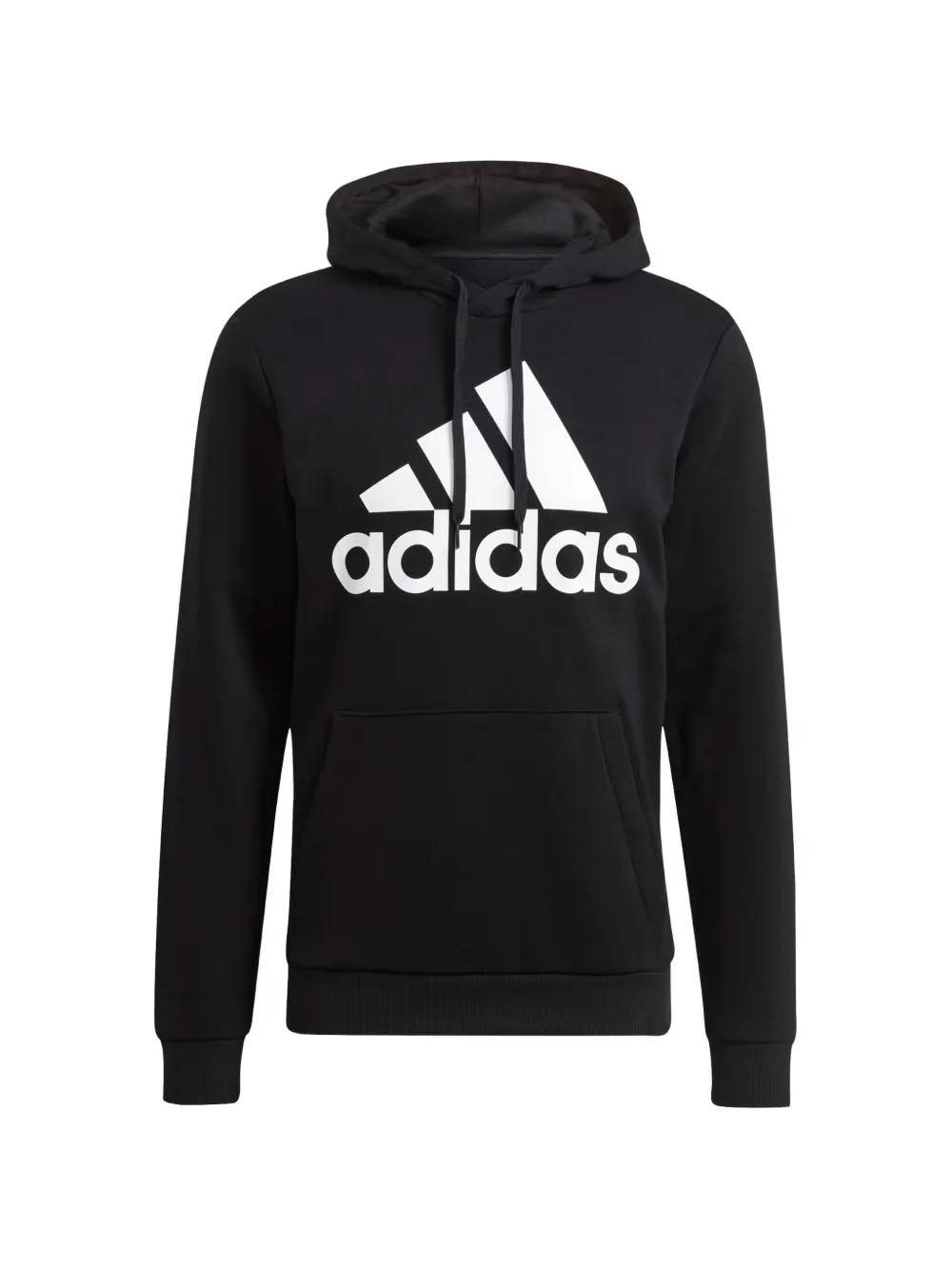 adidas Hoodie mit Oversized-Logo - Schwarz